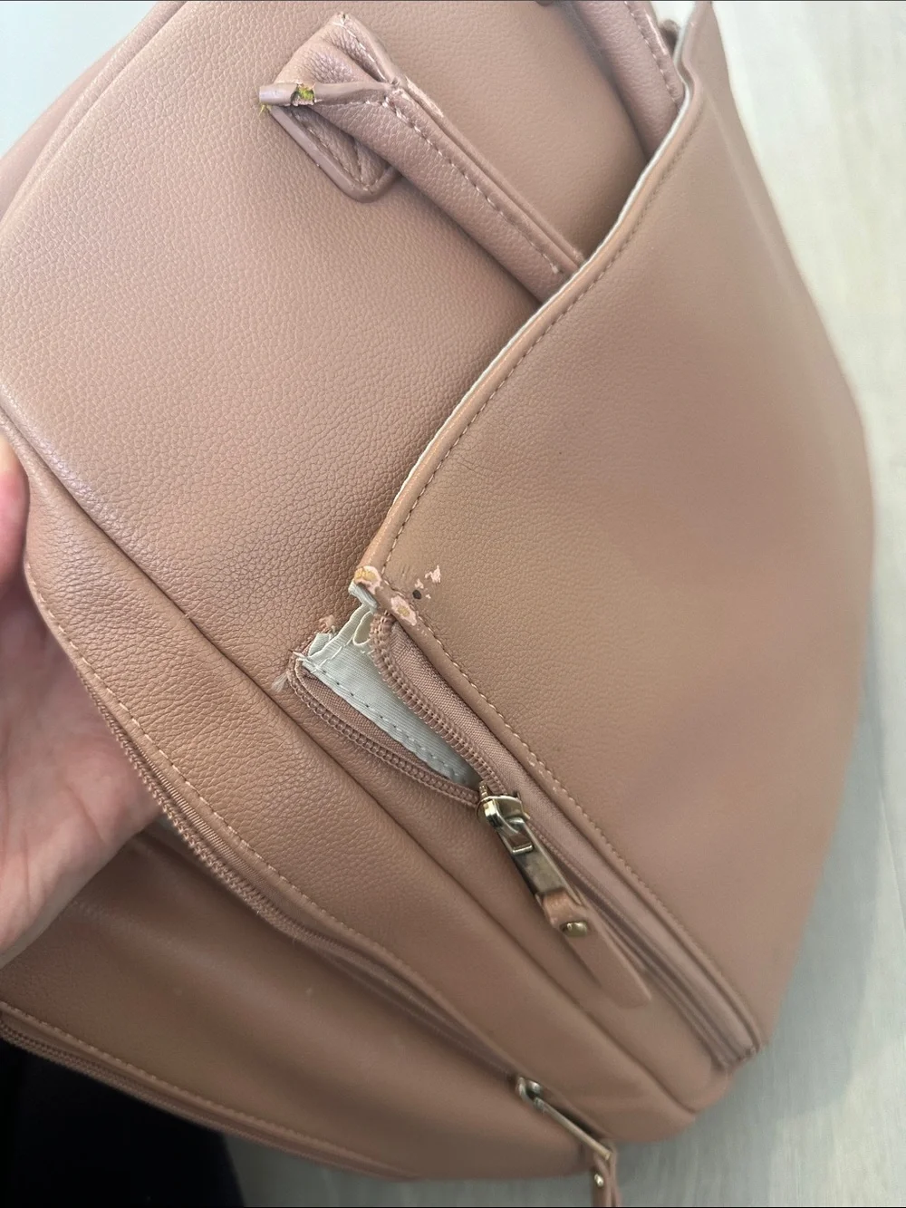 Ayia & Co The Ayla Tan Diaper Bag